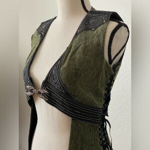 Festival inspired vest / overcoat by Melo Phoenix